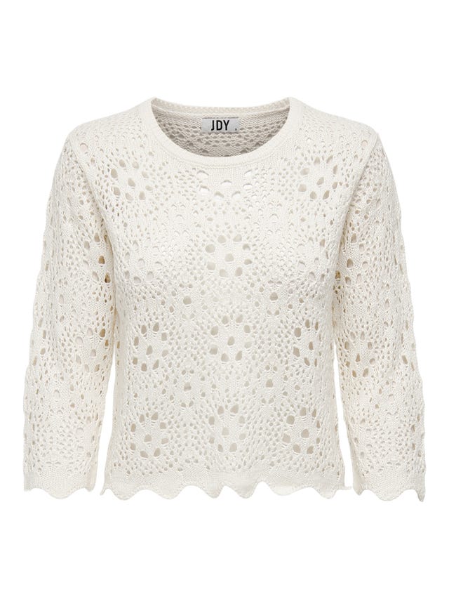 ONLY Texture Knitted Pullover - 15216114