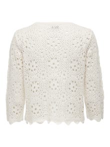 ONLY Pull-overs Col rond -Cloud Dancer - 15216114