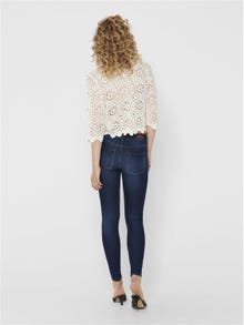 ONLY Texture Knitted Pullover -Cloud Dancer - 15216114