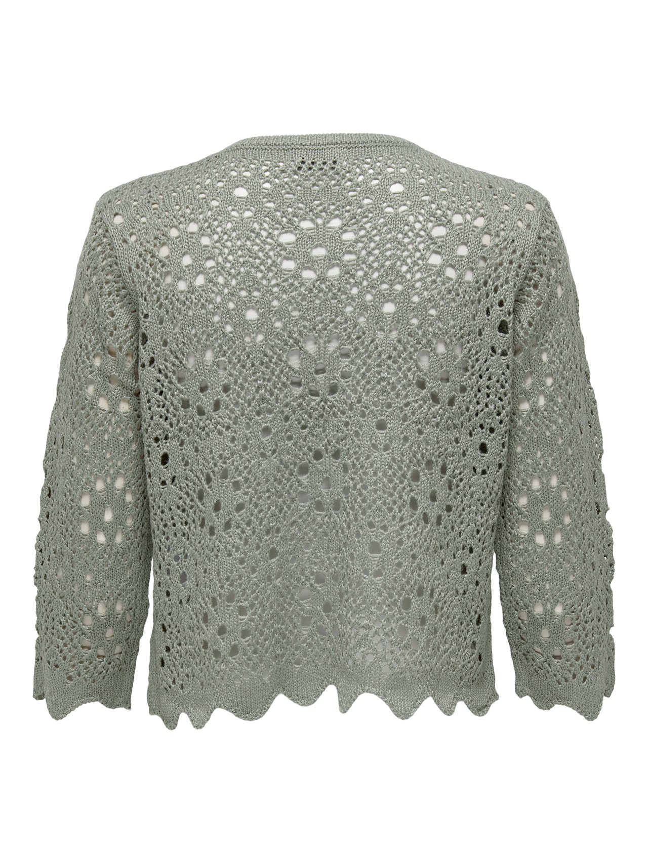 ONLY Texture Knitted Pullover -Seagrass - 15216114