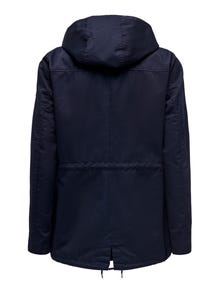ONLY Hood Jacket -Blue Graphite - 15216452