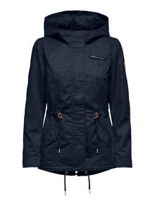 ONLY Hood Jacket -Total Eclipse - 15216452