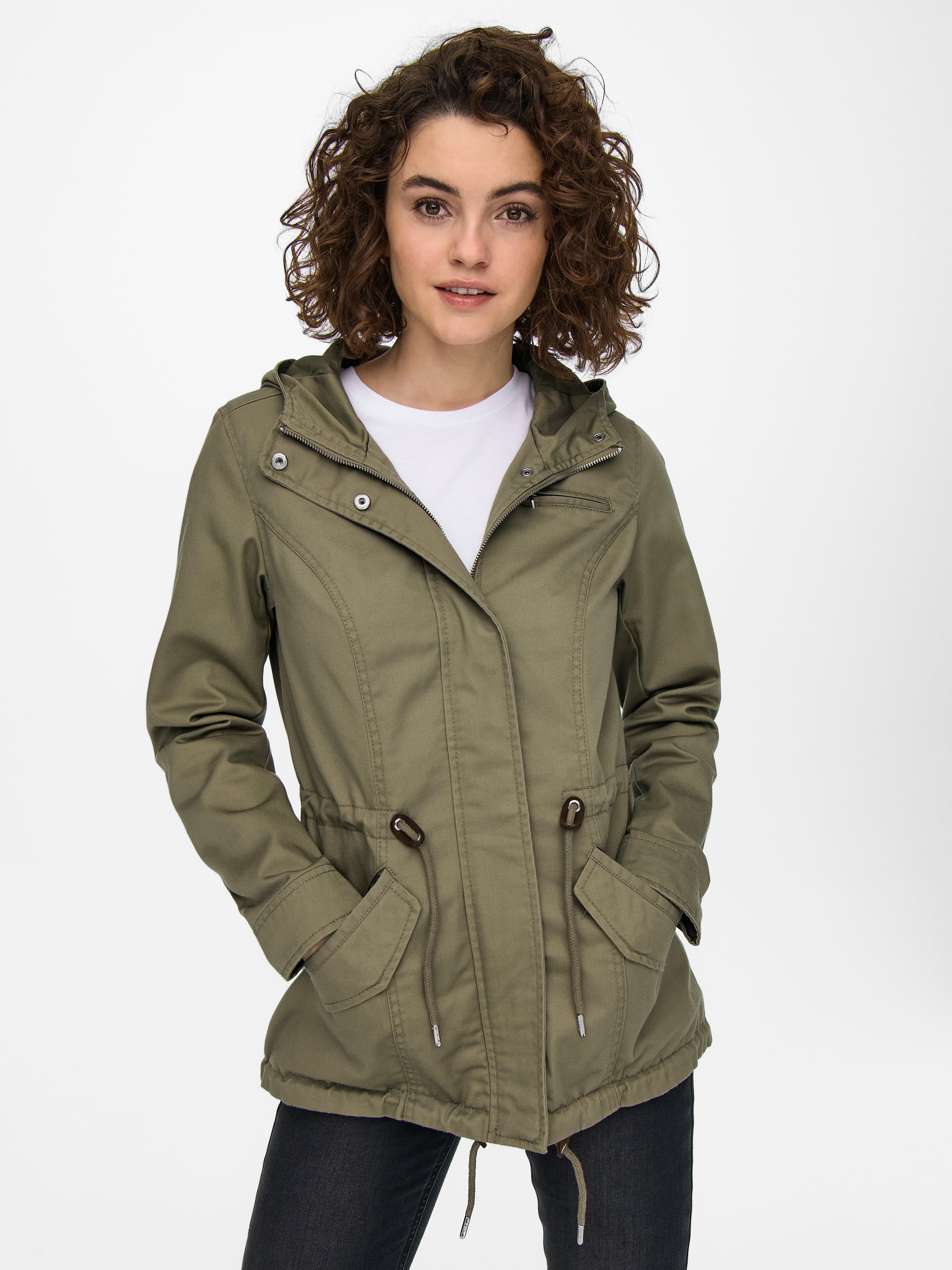 Canvas parka jacket best sale