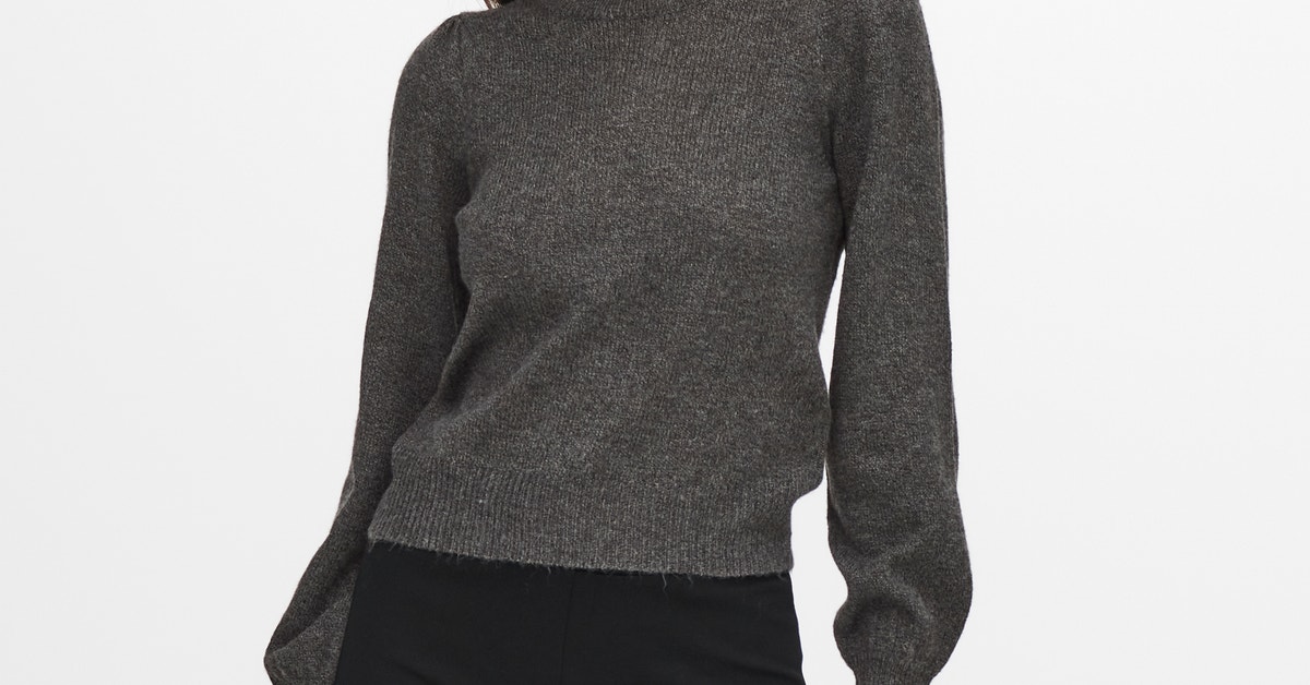 The Grey Banded Dyed Pullover main image 1