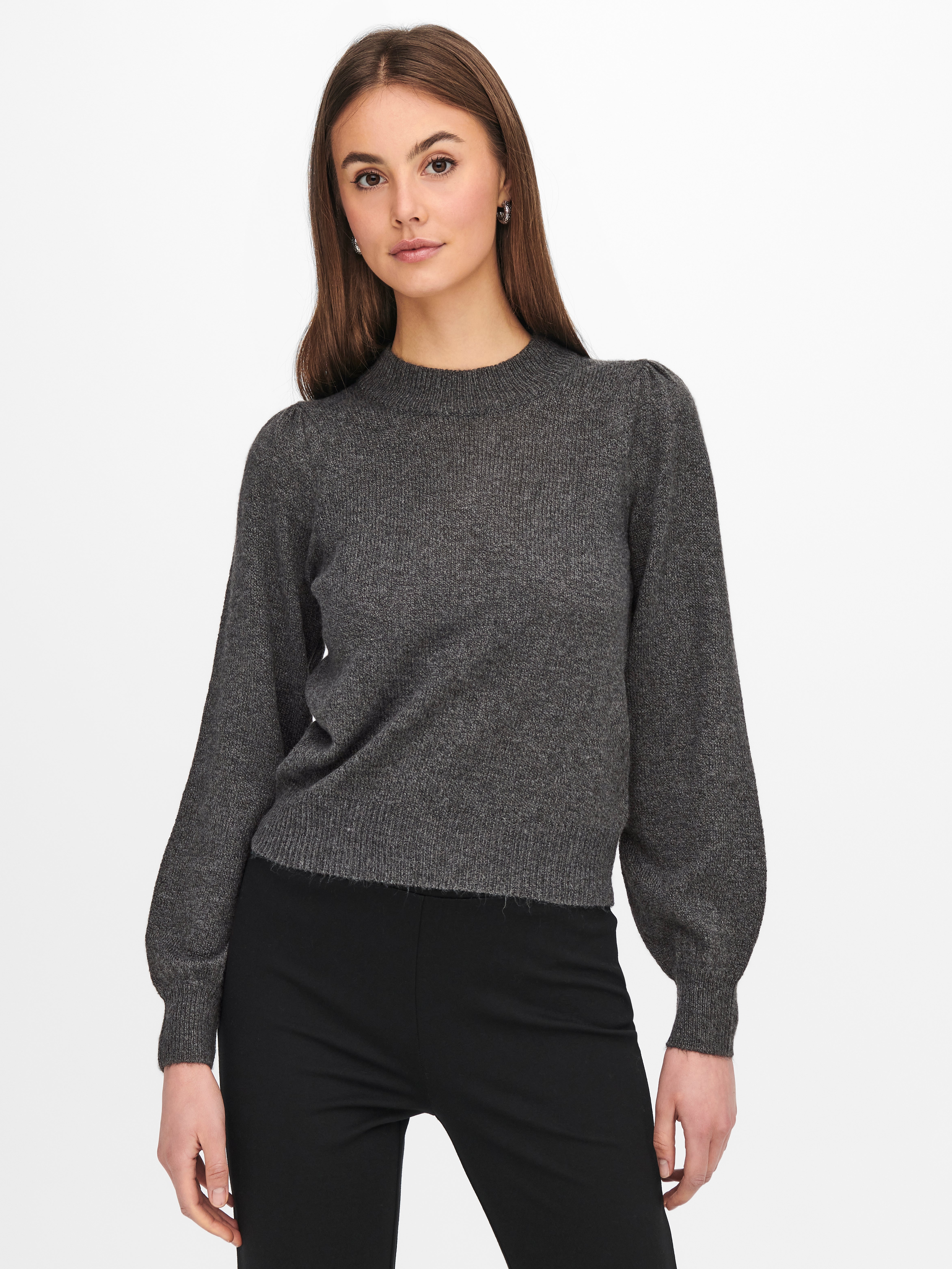 MAGGE GREY KNIT PULLOVER main image 0