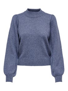 ONLY High neck knitted pullover -Coastal Fjord - 15216638