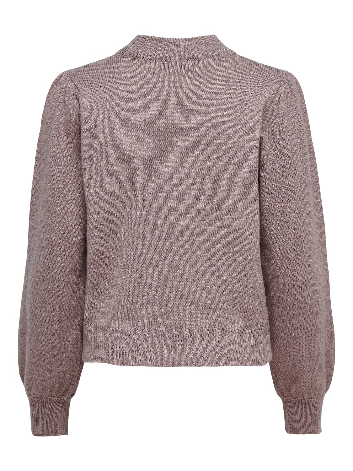 ONLY High neck knitted pullover -Woodrose - 15216638