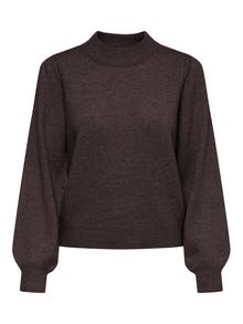 ONLY High neck knitted pullover -Bracken - 15216638