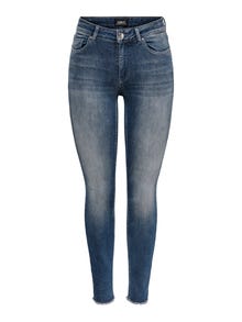 ONLY Liibuv lõige Keskmine vöökoht Teksad -Special Blue Grey Denim - 15216970