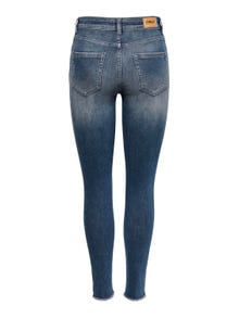 ONLY ONLBlush life mid cheville Jean skinny -Special Blue Grey Denim - 15216970