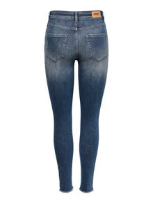ONLY Liibuv lõige Keskmine vöökoht Teksad -Special Blue Grey Denim - 15216970