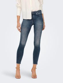 ONLY Jeans Skinny Fit Taille moyenne -Special Blue Grey Denim - 15216970
