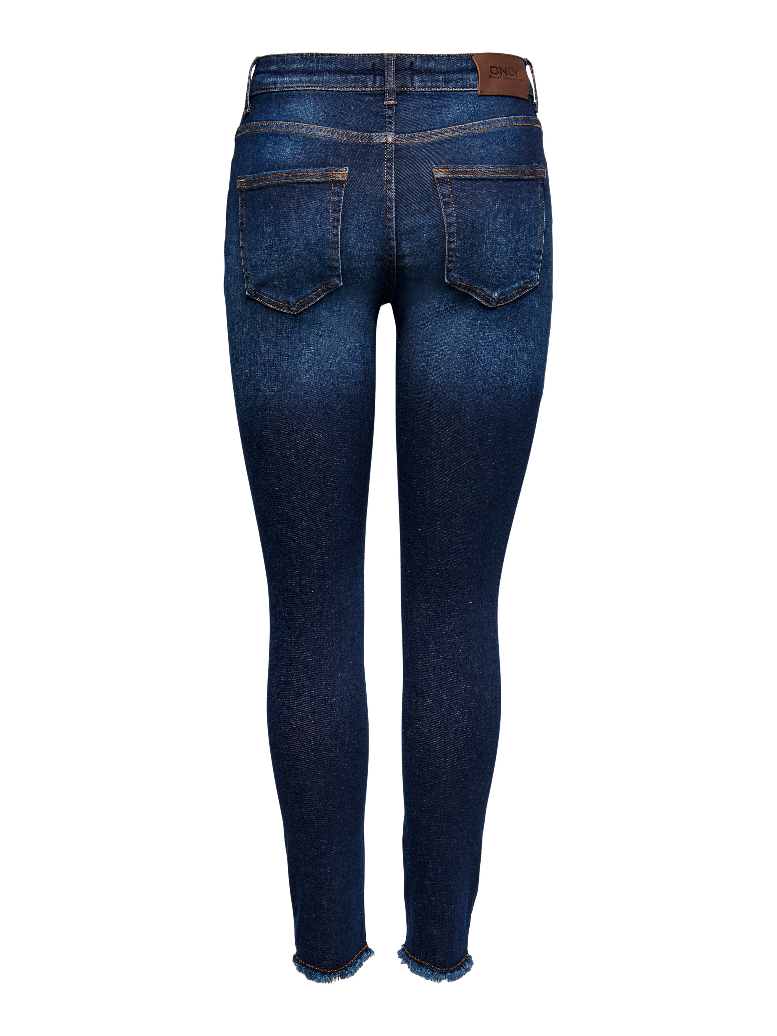 Jeans Skinny Fit ONLY - Vita Media, Gamba Stretta, Cavallo 30 Pollici - Foto 5
