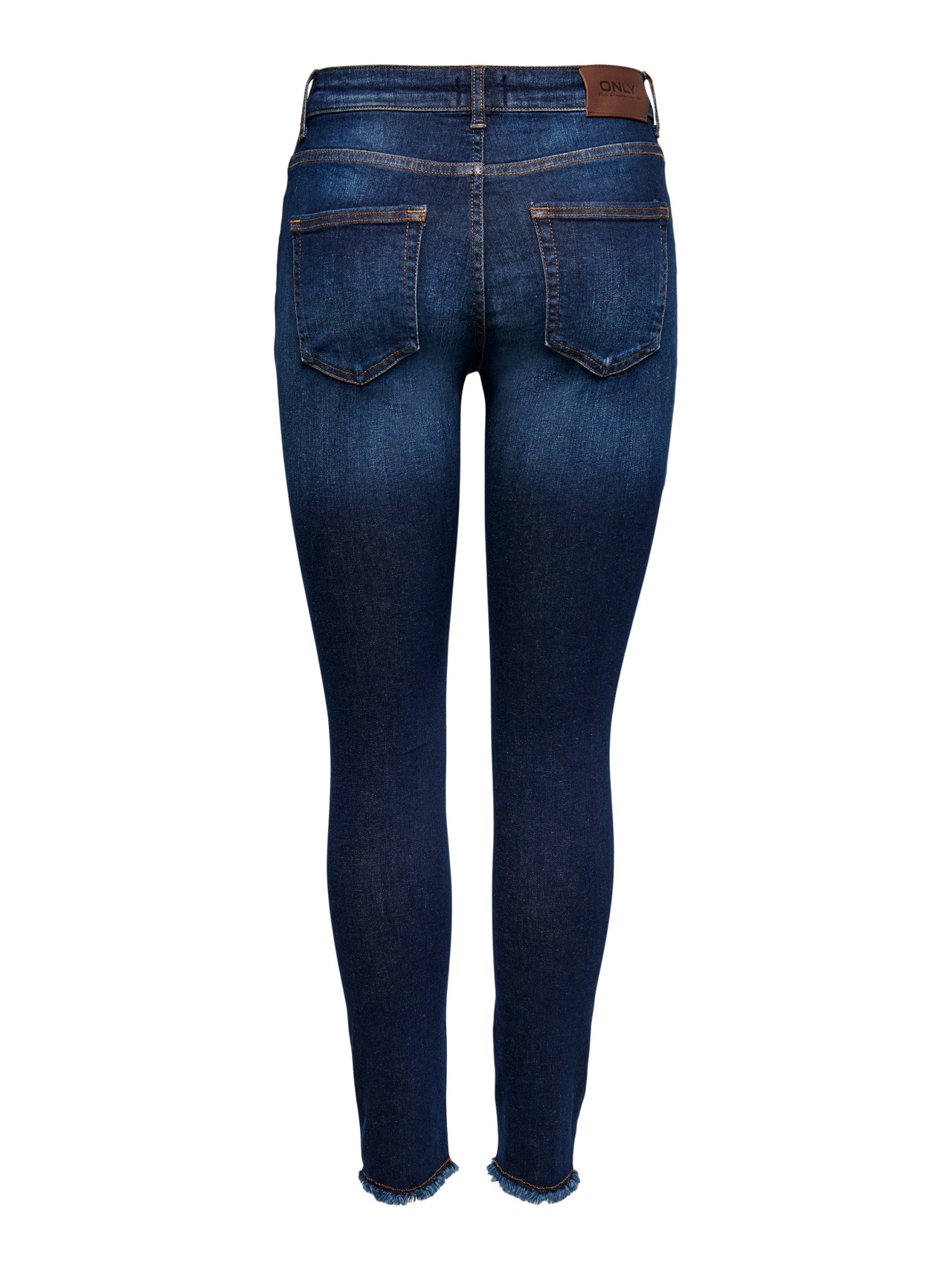 ONLY Skinny Fit Jeans -Dark Blue Denim - 15216973