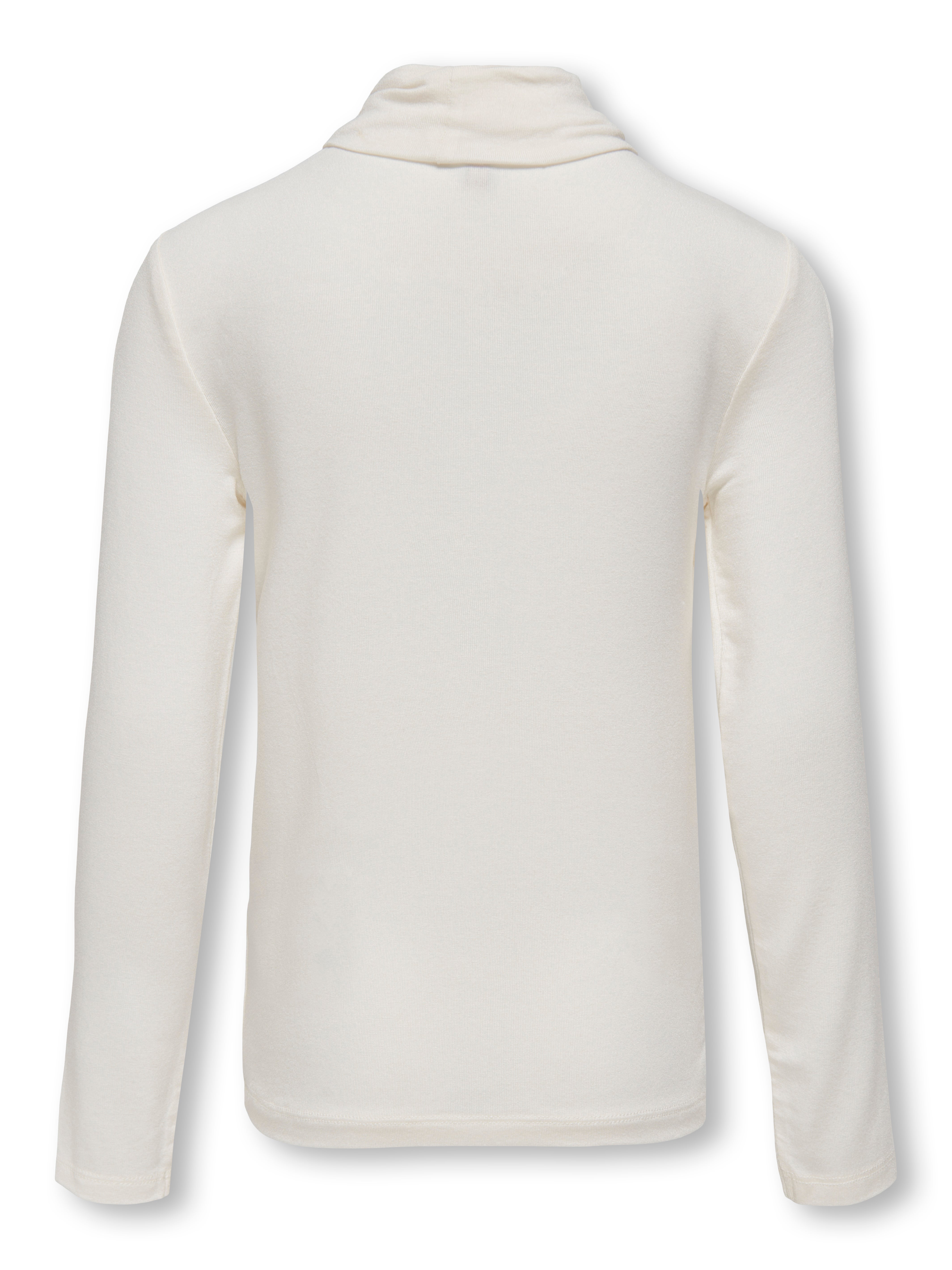 Girls white outlet polo neck