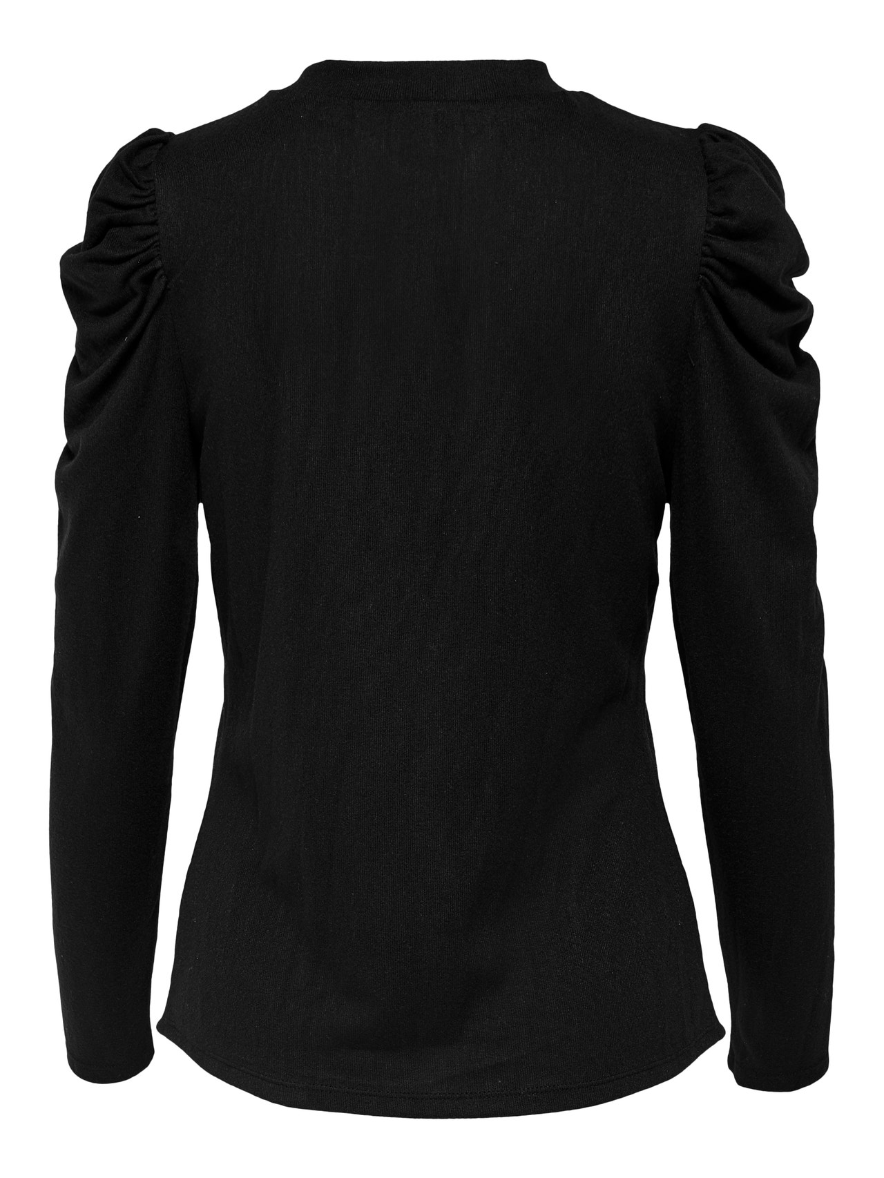 ONLY Tops Regular Fit Col rond Manches bouffantes -Black - 15217180