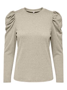 ONLY Manches bouffantes Top -Sandshell - 15217180