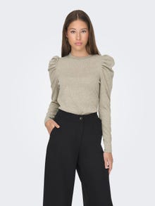 ONLY Pofmouw Top -Sandshell - 15217180