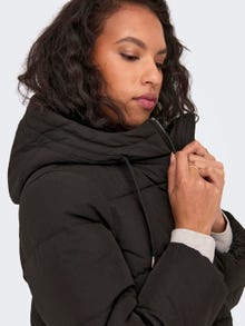 ONLY Long Puffer Jacket -Black - 15217487