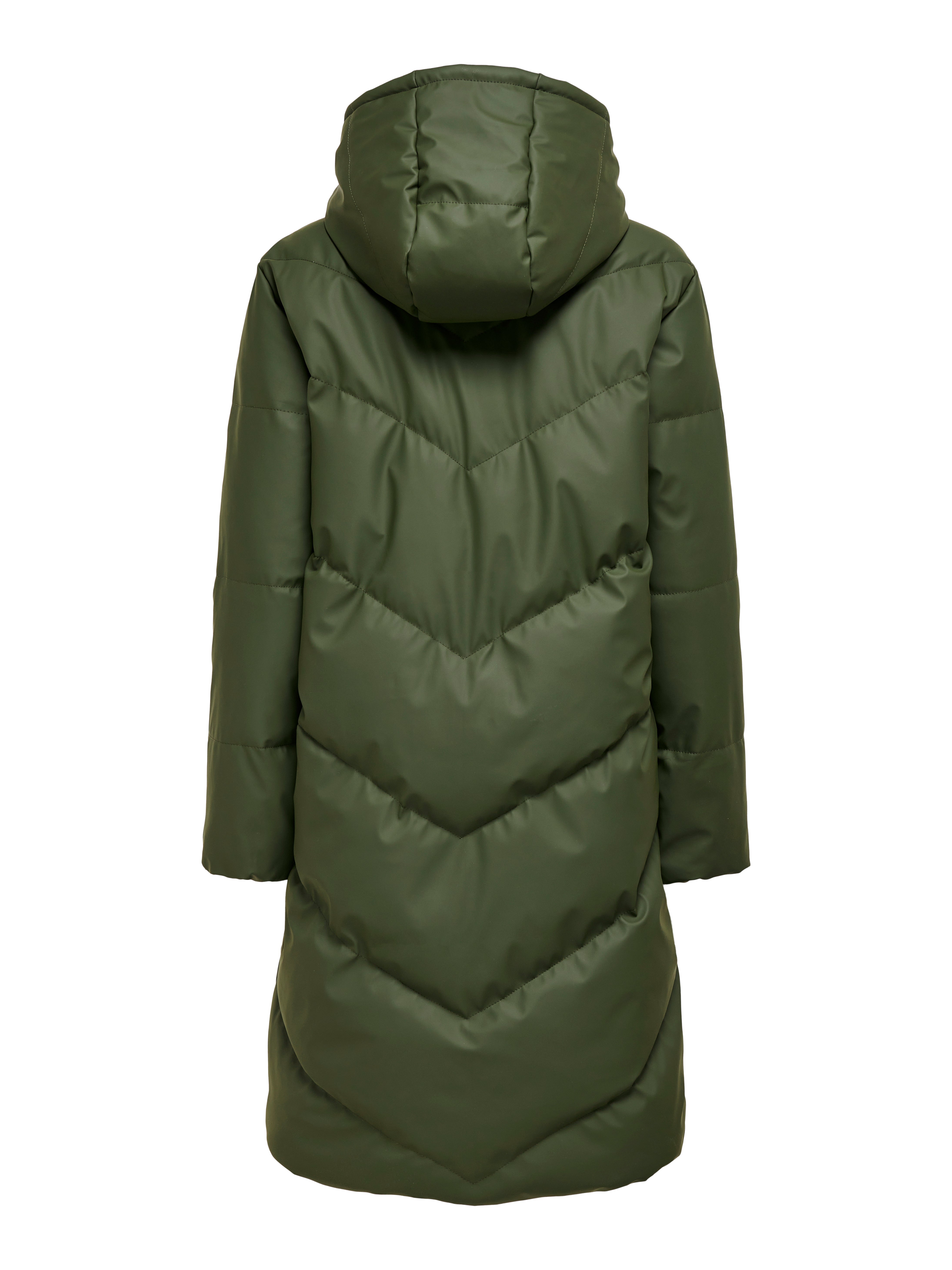 water repellent padded coat