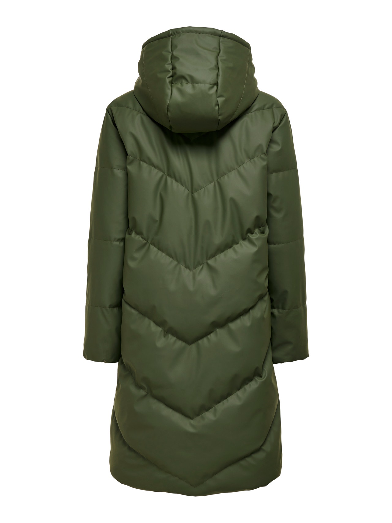 ONLY Water repellent puffer jacket -Forest Night - 15217556