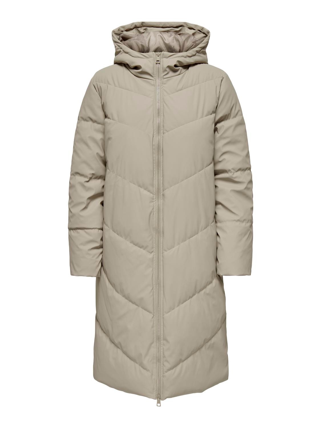 ONLY Impermeable Chaqueta acolchada -Simply Taupe - 15217556