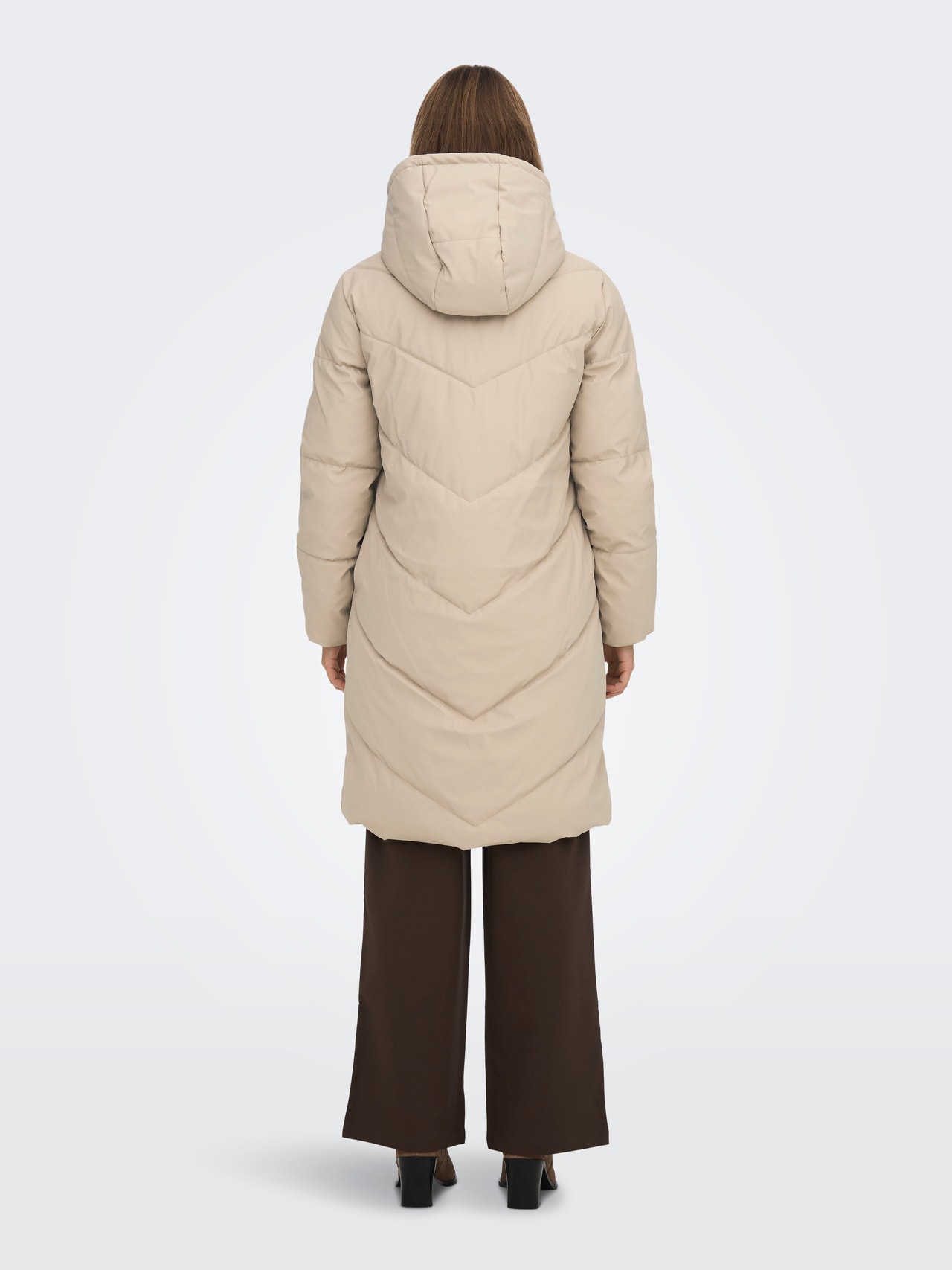 ONLY Manteaux Capuche -Simply Taupe - 15217556