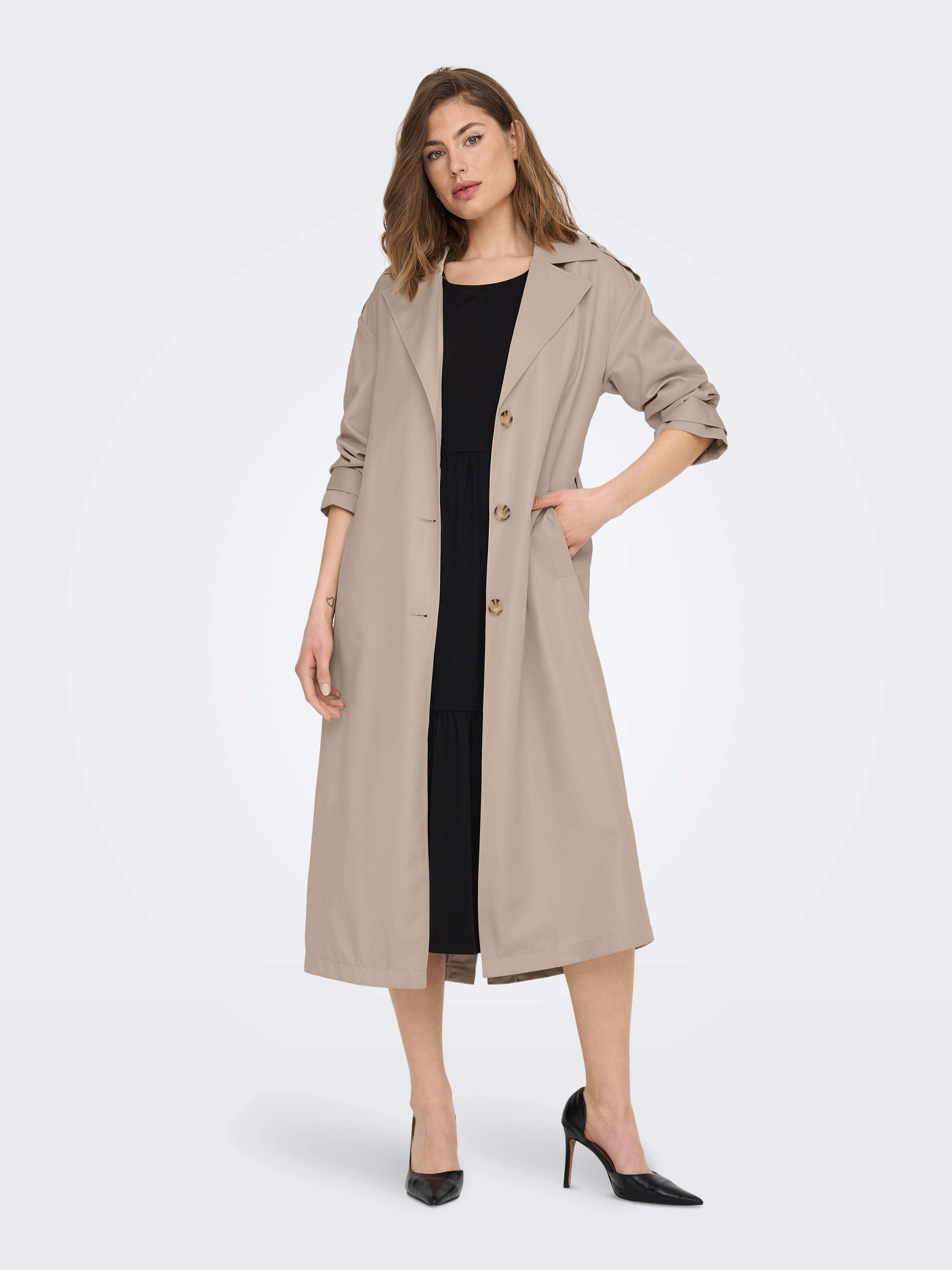 Manteau discount trench beige