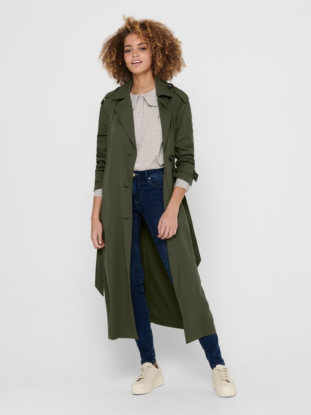 ONLY Long Trenchcoat - 15217799