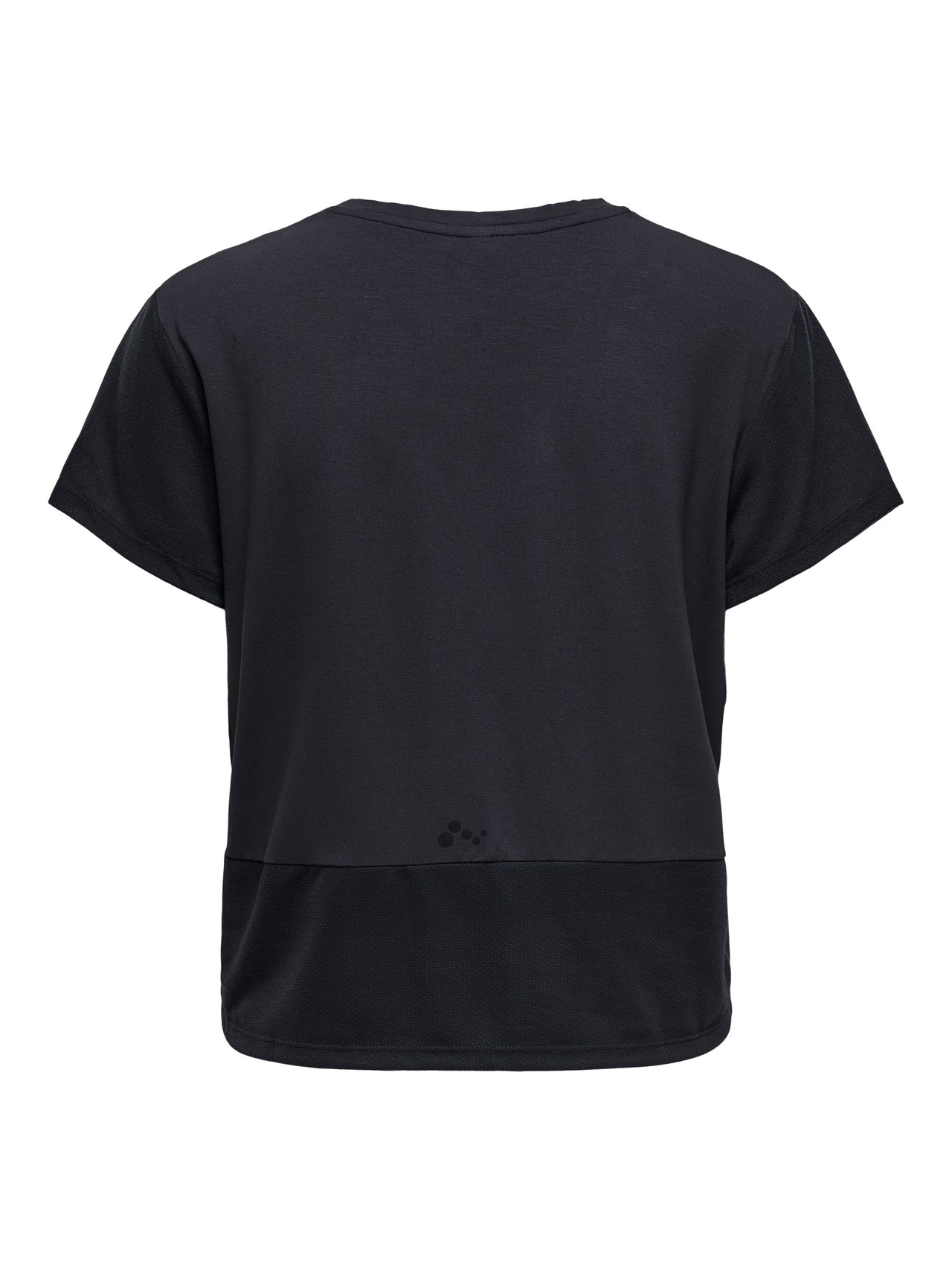 ONLY Cropped Training Top -Blue Graphite - 15217863