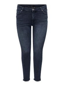 ONLY Jeans Skinny Fit Curve -Blue Black Denim - 15217934