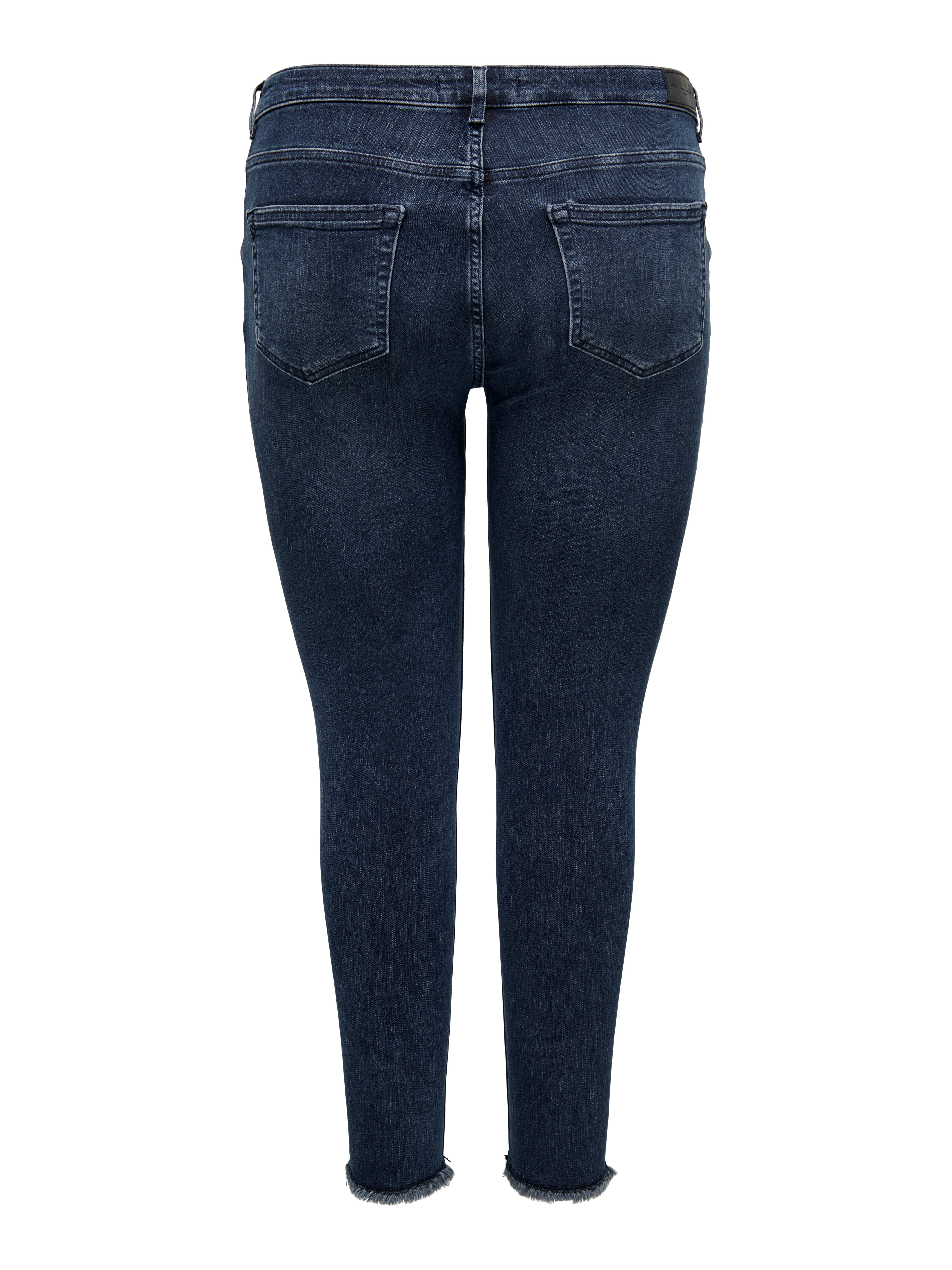 Only Carmakoma Carwilly Reg Skinny Ank Jeans MBD Noos, Donna, Blu (Medium Blue Denim Medium Denim), W33 (Taglia Produttore: 42