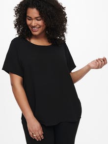 ONLY Regular fit Boothals Top -Black - 15218353