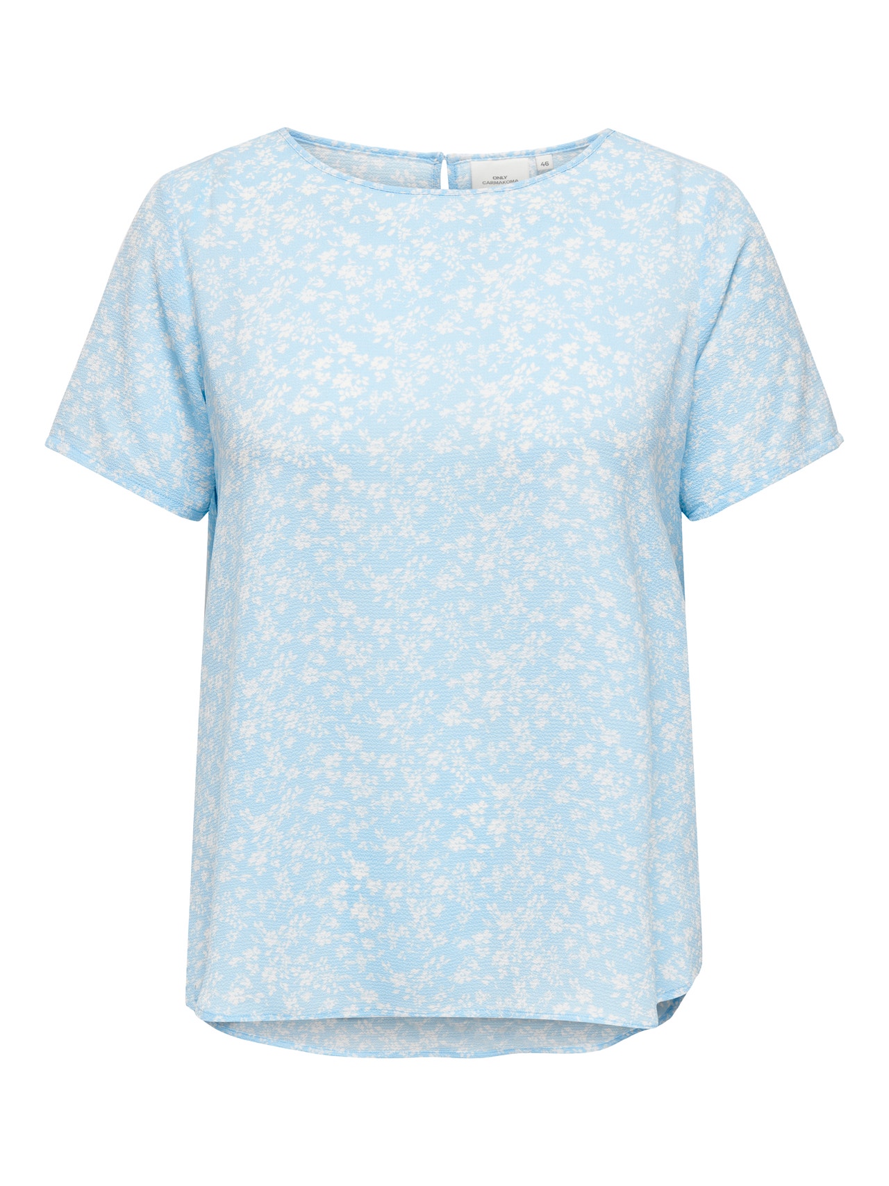 ONLY Tops Regular Fit Col bateau -Clear Sky - 15218353
