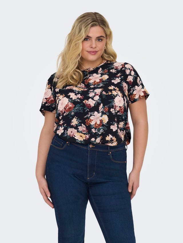 ONLY Curvy short sleeve Top - 15218353