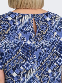 ONLY Tavapärane lõige Sirge kaelus Top -Amparo Blue - 15218353