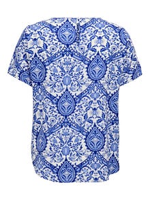 ONLY Tavapärane lõige Sirge kaelus Top -Surf the Web - 15218353