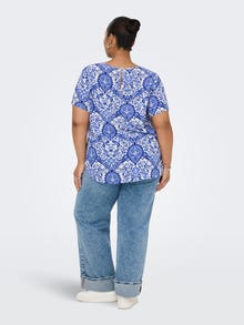 ONLY Tavapärane lõige Sirge kaelus Top -Surf the Web - 15218353