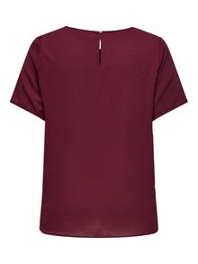 ONLY CARVICA Top -Tawny Port - 15218353
