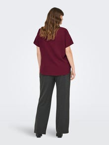 ONLY CARVICA Top -Tawny Port - 15218353