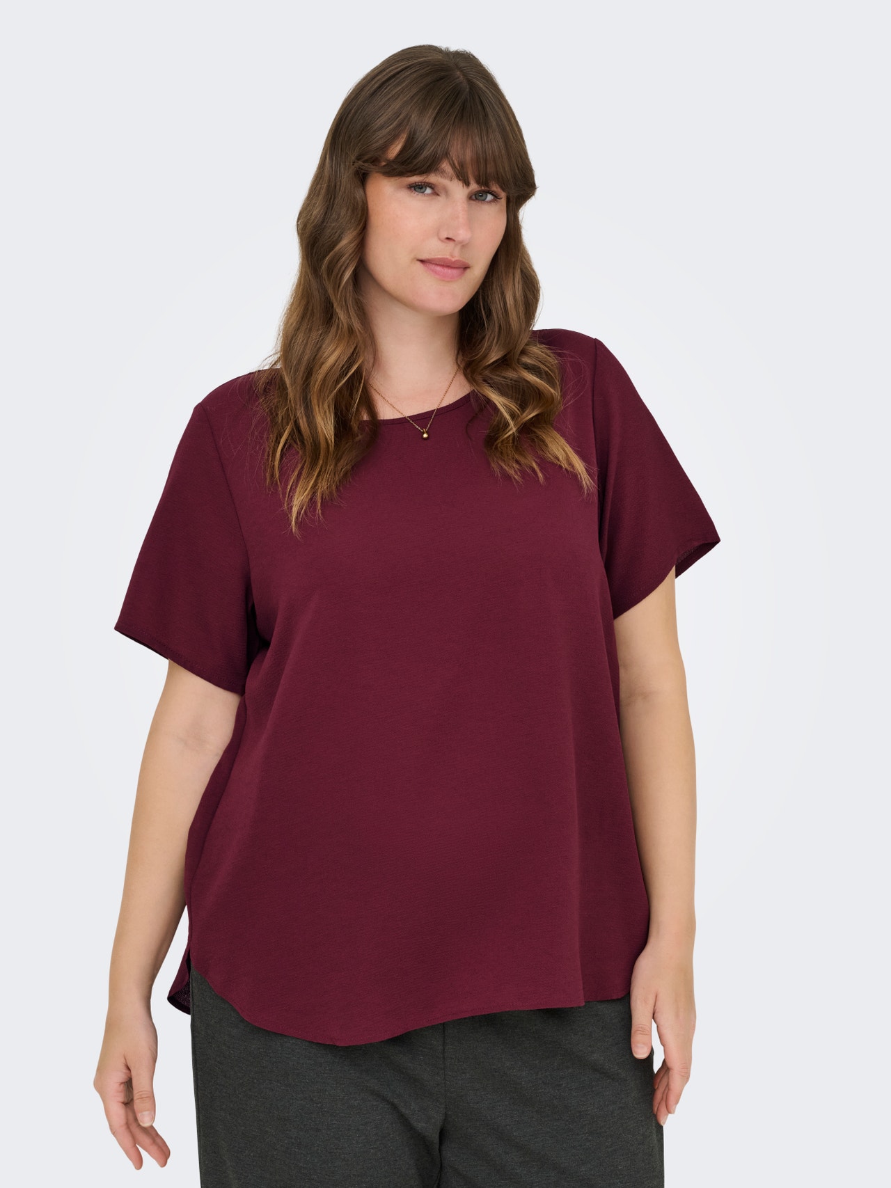 ONLY CARVICA Top -Tawny Port - 15218353