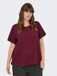 ONLY CARVICA Top -Tawny Port - 15218353