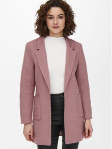 ONLY Blazers Regular Fit Revers à encoche -Withered Rose - 15218396