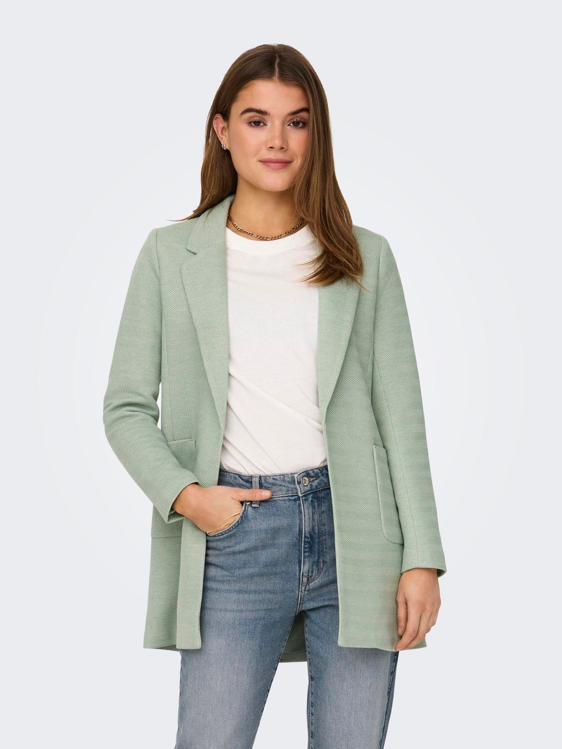 ONLY Classic Coatigan -Lily Pad - 15218396