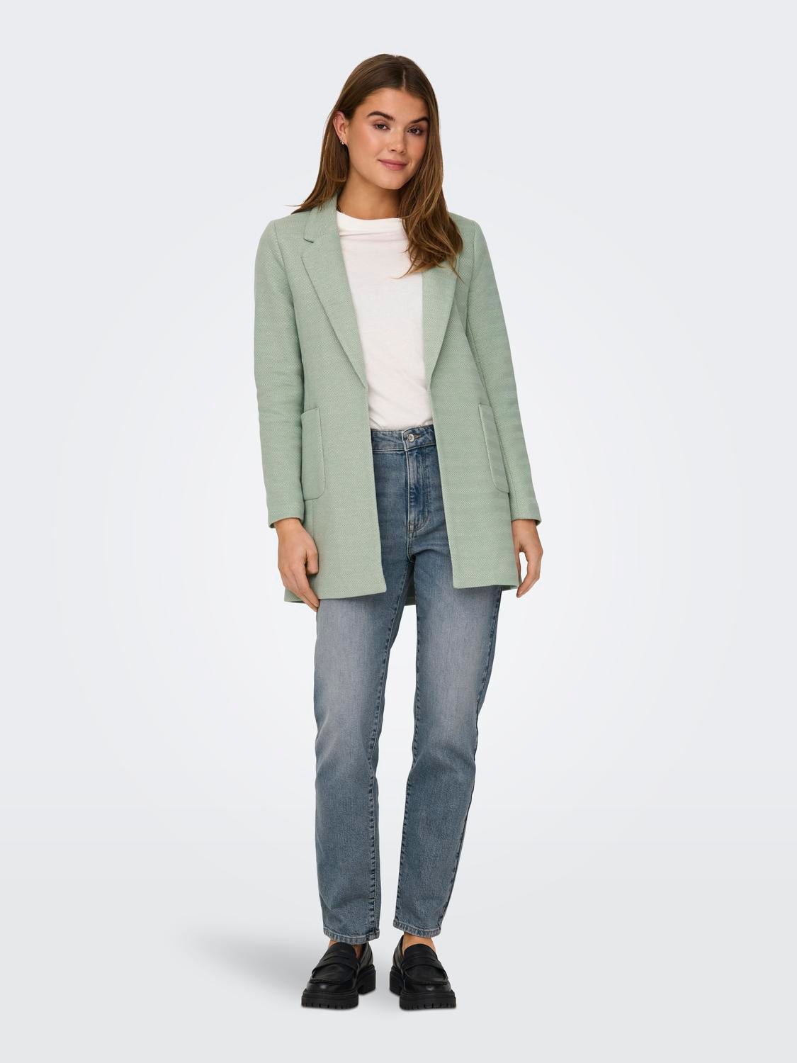 ONLY Blazers Regular Fit Revers à encoche -Lily Pad - 15218396