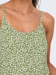 ONLY Normal geschnitten U-Ausschnitt Kurzes Kleid -Artichoke Green - 15218451