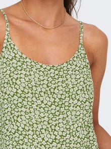 ONLY Printed sleeveless dress -Artichoke Green - 15218451