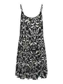 ONLY Normal geschnitten U-Ausschnitt Kurzes Kleid -Black - 15218451