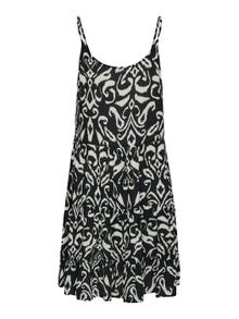 ONLY Printed sleeveless dress -Black - 15218451