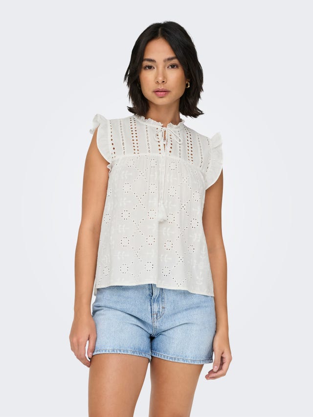 ONLY Regular Fit Round Neck Top - 15218460